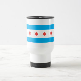 Caneca Térmica Bandeira da cidade de Chicago