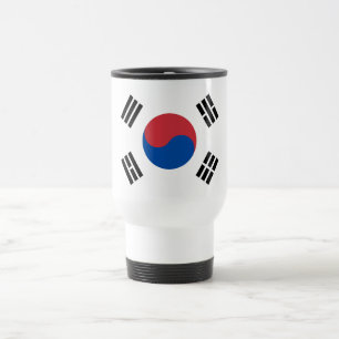 Caneca Térmica Bandeira da Coreia do Sul