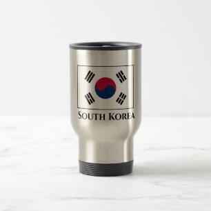 Caneca Térmica Bandeira da Coreia do Sul (Coreia do Sul)