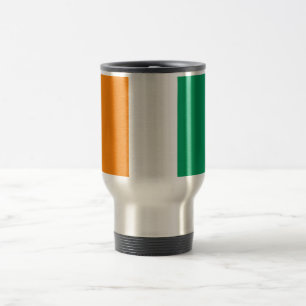 Caneca Térmica Bandeira da Costa do Marfim - Drapeau da Costa do