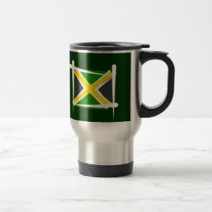 Caneca Térmica Bandeira da escova de Jamaica