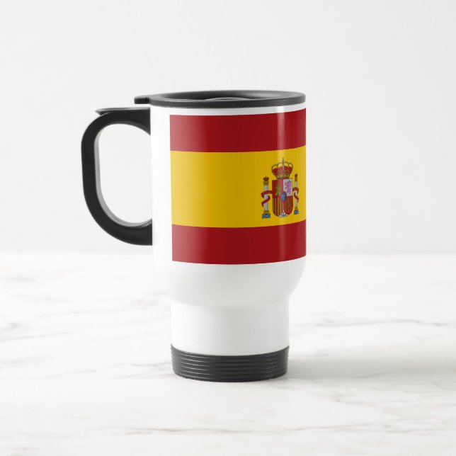 Caneca Térmica Bandeira da Espanha (Esquerda)