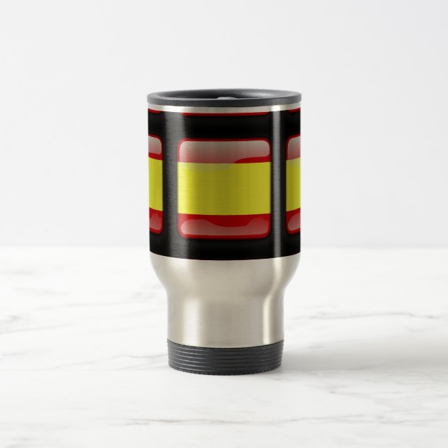 Caneca Térmica Bandeira da Espanha (Centro)