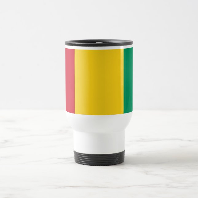 Caneca Térmica Bandeira da Guiné (Centro)