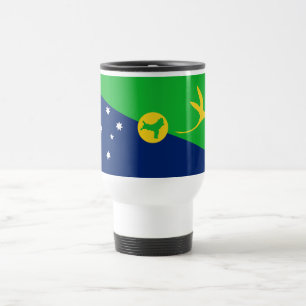 Caneca Térmica Bandeira da Ilha Christmas