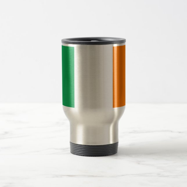 Caneca Térmica Bandeira da Irlanda (Centro)