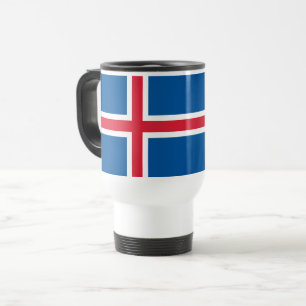 Caneca Térmica Bandeira da Islândia