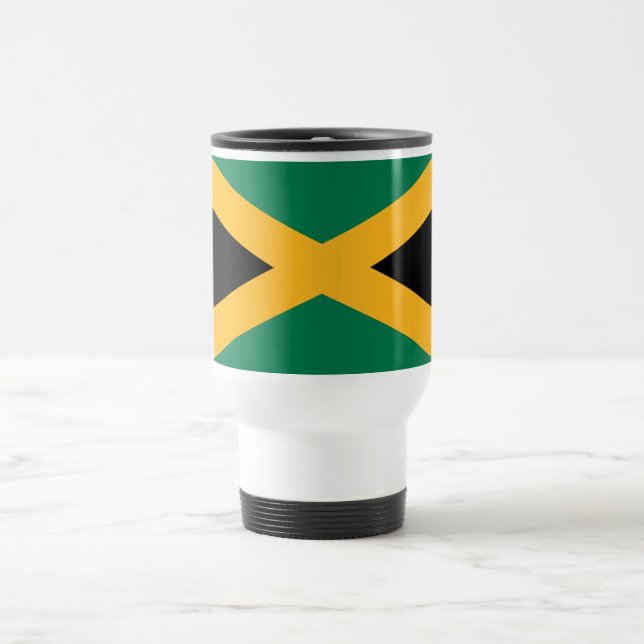 Caneca Térmica bandeira da Jamaica (Centro)