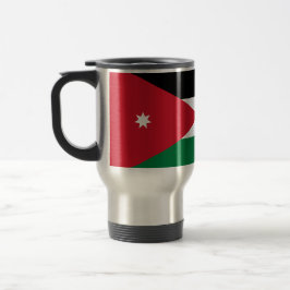 Caneca Térmica Bandeira da Jordan Viagem/Viagem ao trabalho Mug