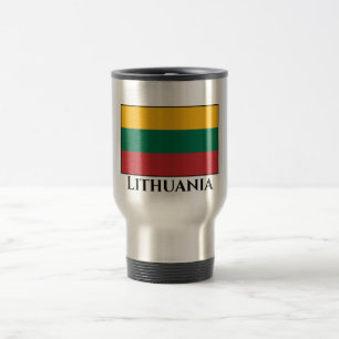 Caneca Térmica Bandeira da Lituânia (lituana)