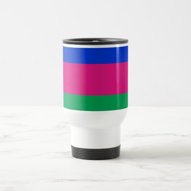 Caneca Térmica Bandeira da República Popular de Kuban (Centro)