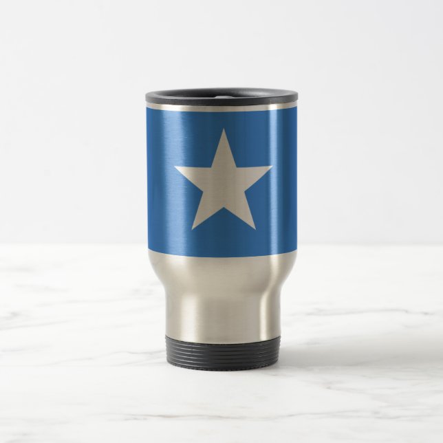 Caneca Térmica Bandeira da Somália Viagem/Viagem ao trabalho Mug (Centro)