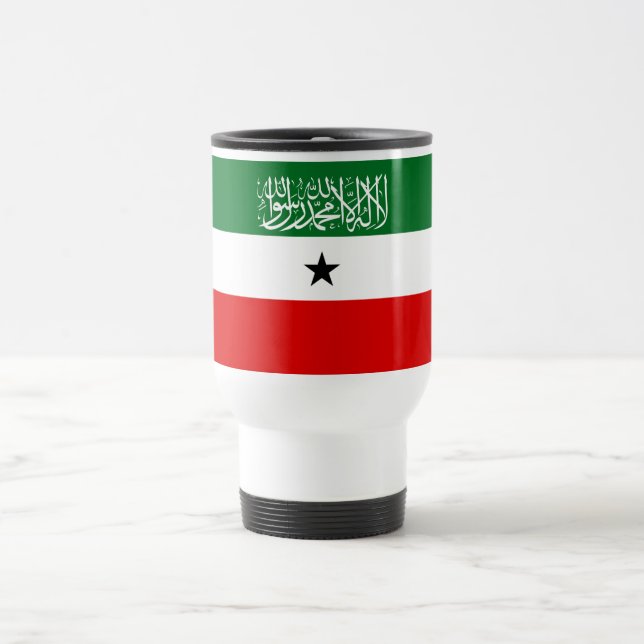 Caneca Térmica Bandeira da Somalilândia (Centro)