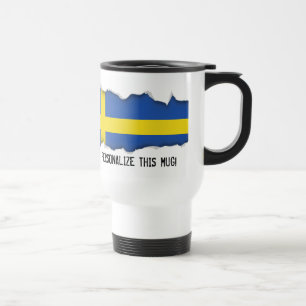 Caneca Térmica Bandeira da suecia