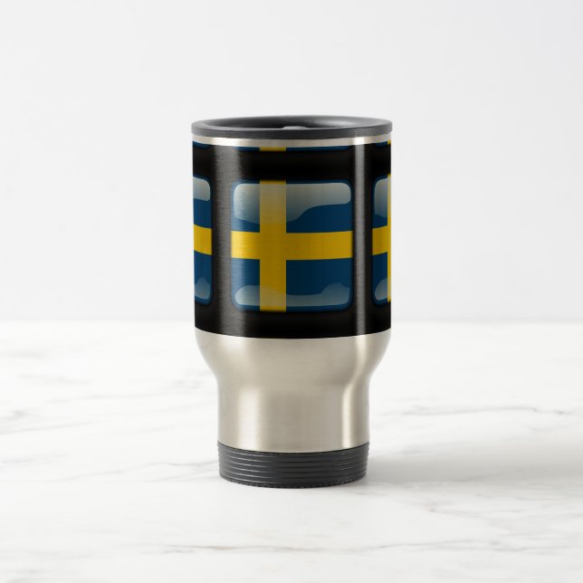 Caneca Térmica Bandeira da Suecia (Centro)