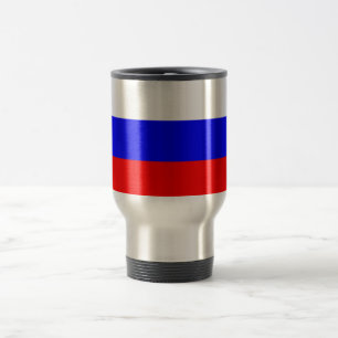 Caneca Térmica Bandeira da Viagem/Viagem ao trabalho da Rússia