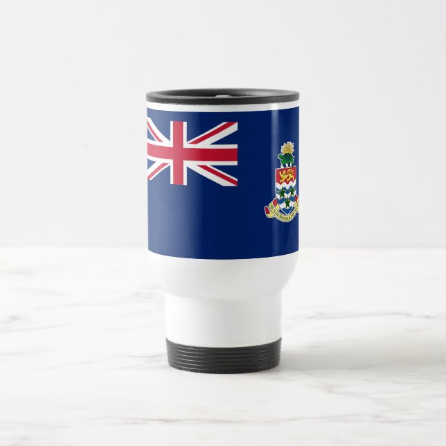 Caneca Térmica Bandeira das Ilhas Cayman (Centro)