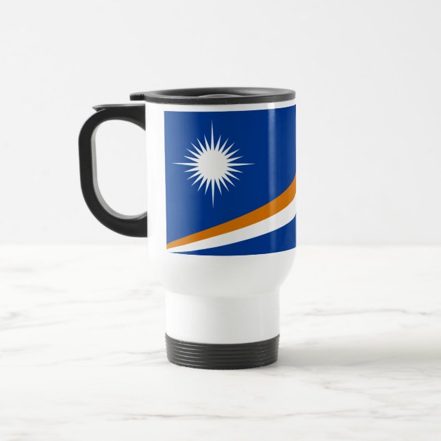 Caneca Térmica Bandeira das Ilhas Marshall (Esquerda)