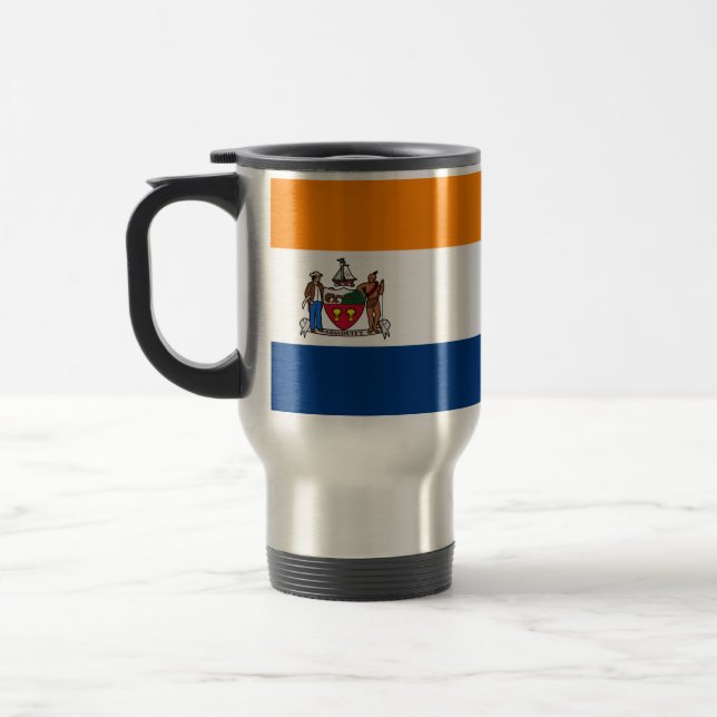 Caneca Térmica Bandeira de Albany, Nova Iorque (Esquerda)