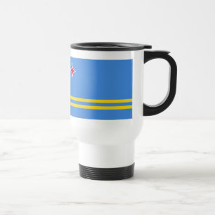 Caneca Térmica Bandeira de Aruban Mug
