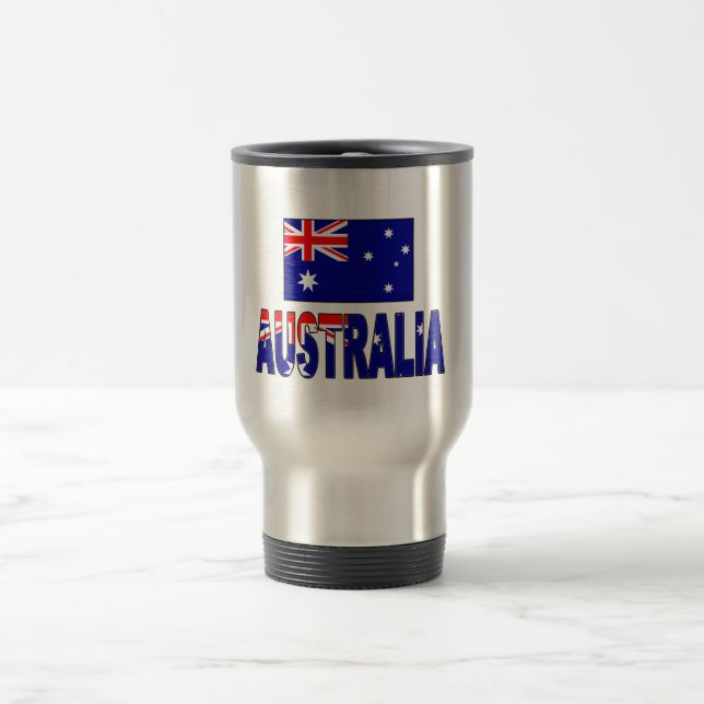 Caneca Térmica Bandeira de Austrália (Centro)