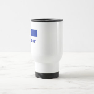 Caneca Térmica Bandeira de El Salvador com nome