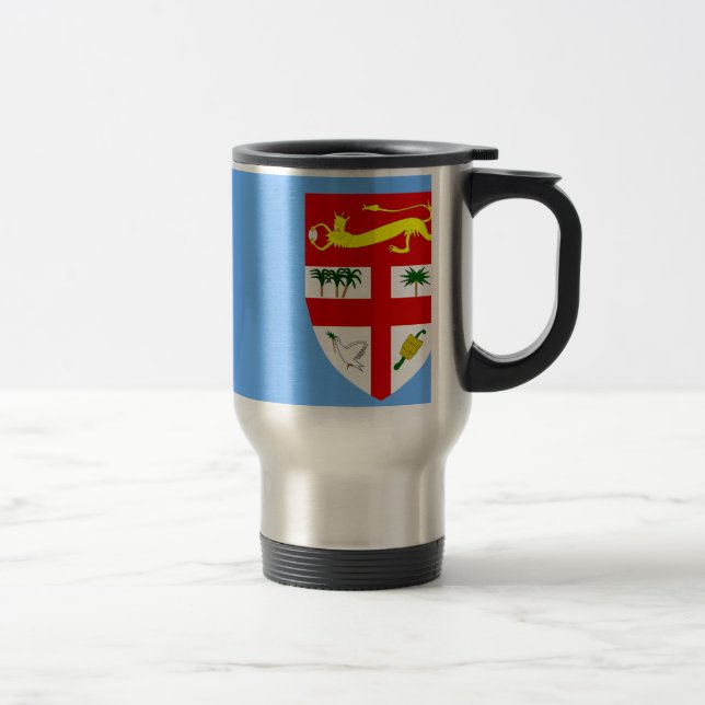 Caneca Térmica Bandeira de Fiji (Direita)