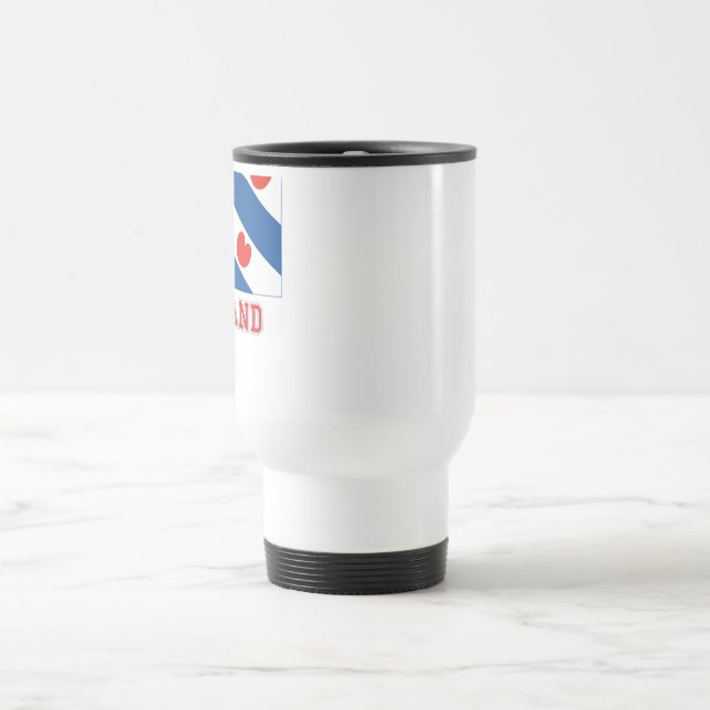 Caneca Térmica Bandeira de Friesland com nome (Centro)