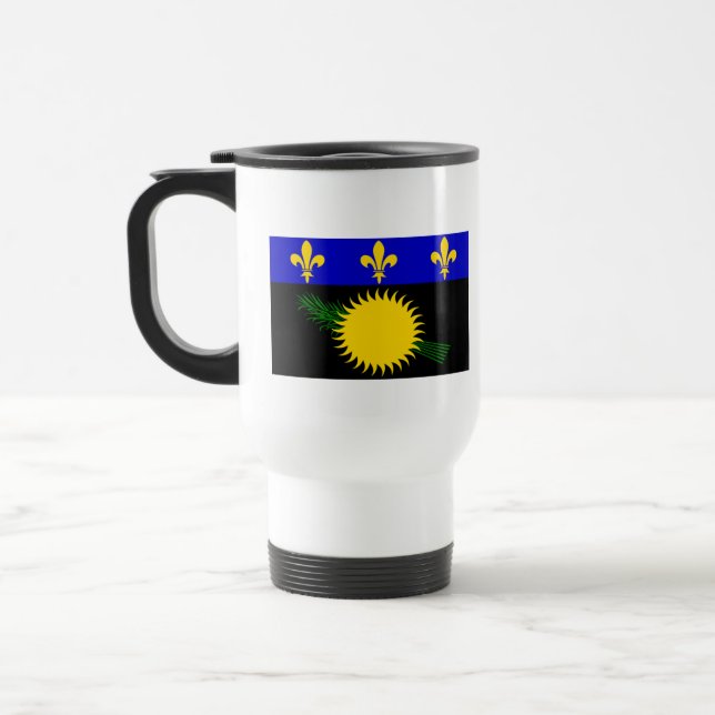 Caneca Térmica Bandeira de Guadalupe (Esquerda)