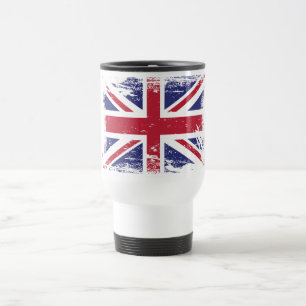 Caneca Térmica Bandeira de Inglaterra do Grunge