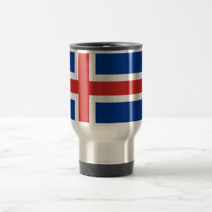 Caneca Térmica Bandeira de Islândia