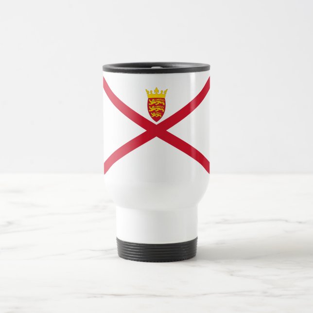Caneca Térmica Bandeira de Jersey (Centro)