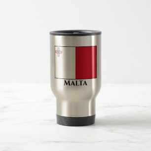 Caneca Térmica Bandeira de Malta (maltês)