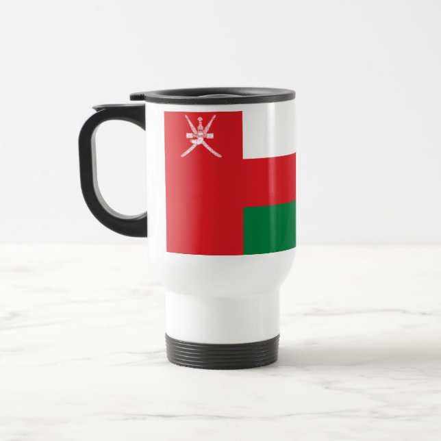 Caneca Térmica Bandeira de Omã (Esquerda)