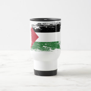 Caneca Térmica Bandeira de Palestina do Grunge
