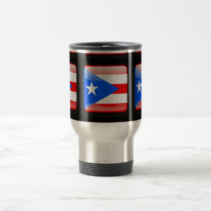 Caneca Térmica Bandeira de Porto Rico
