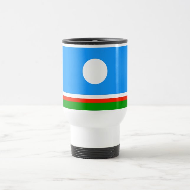 Caneca Térmica Bandeira de Sakha (Centro)