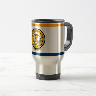 Caneca Térmica Bandeira de San Jose, Califórnia