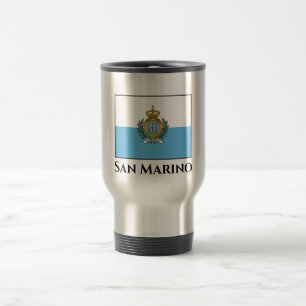 Caneca Térmica Bandeira de São Marino