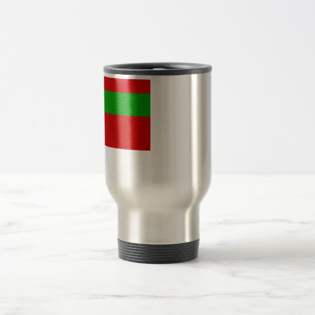 Caneca Térmica Bandeira de Transnistria (Centro)