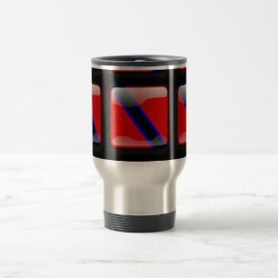 Caneca Térmica Bandeira de Trinidad e Tobago