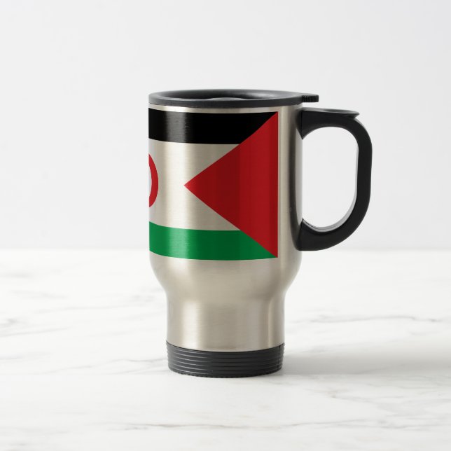 Caneca Térmica Bandeira de Western Sahara (Direita)