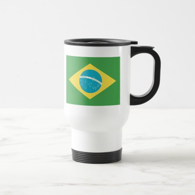 Caneca Térmica Bandeira do Brasil Mug (Direita)