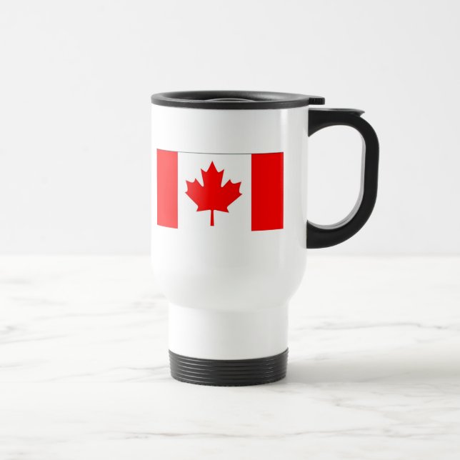 Caneca Térmica Bandeira do Canadá (Direita)
