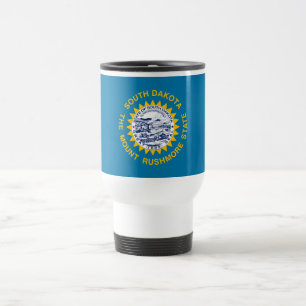 Caneca Térmica Bandeira do Estado da Dakota do Sul
