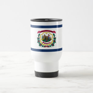 Caneca Térmica Bandeira do Estado da Virgínia Ocidental