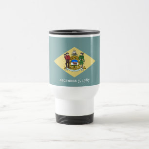 Caneca Térmica Bandeira do Estado de Delaware