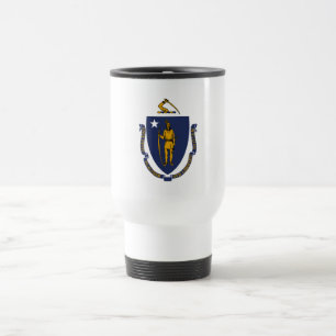 Caneca Térmica Bandeira do Estado de Massachusetts