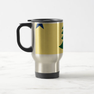 Caneca Térmica Bandeira do Estado do Maine de 1901