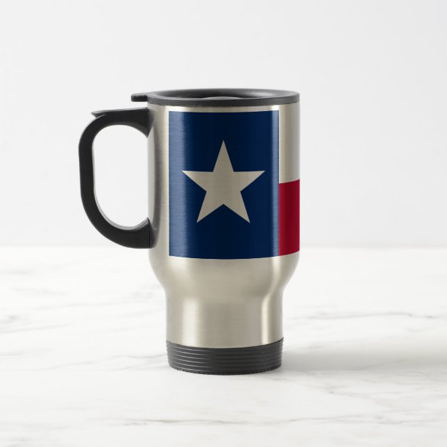 Caneca Térmica Bandeira do Estado do Texas (Esquerda)